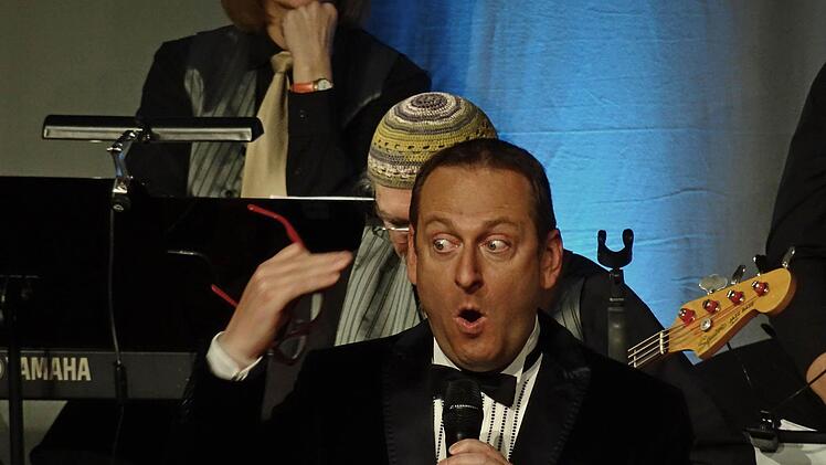 Impressionen von Volker Heißmanns Gastspiel im Coburger Kongresshaus.Foto: Jochen Berger