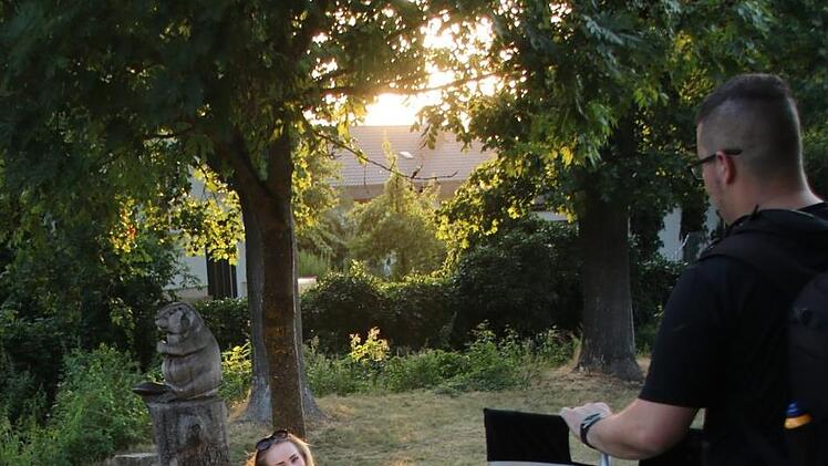 Der Hain als "Location" Foto: Matthias Einwag