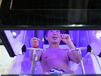 Menschliche Waschmaschine in Japan: Sauber in 15 Minuten