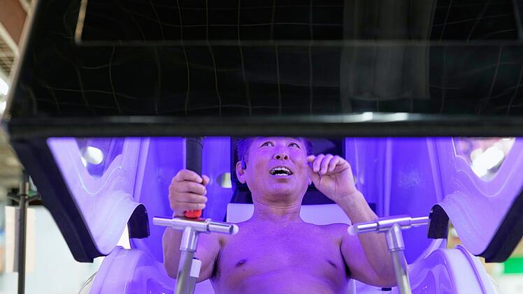 Menschliche Waschmaschine in Japan: Sauber in 15 Minuten