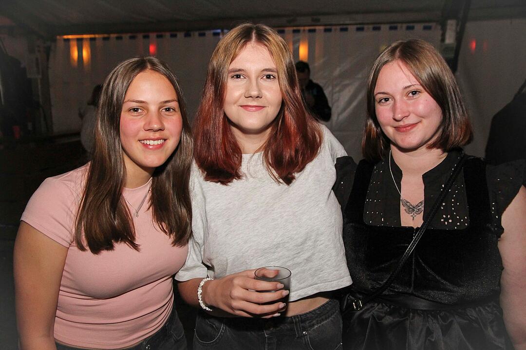 Die Partyband "highline" sorgte f&uuml;r gute Stimmung.