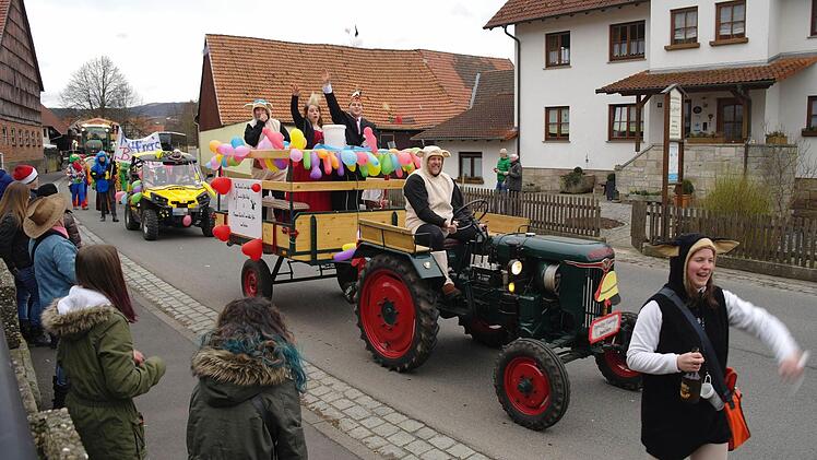 Impressionen vom ersten Speicherzer Faschingsumzug seit zehn Jahren. Foto: Stephanie Elm