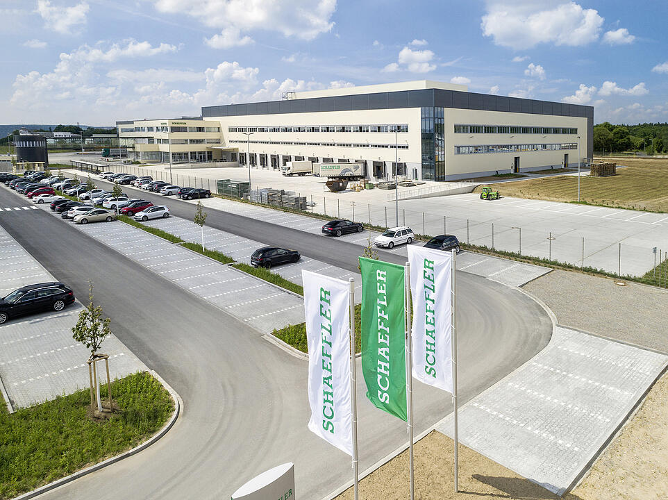 Logistikzentrum der Schaeffler AG in Kitzingen