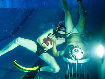 Unterwasserrugby-Turnier im Nautiland - Schwimmbetrieb eingeschränkt