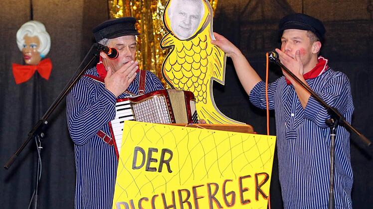 Das Duo Kröner und Kröner bei seinem letzten "Fosernochts"-Auftritt