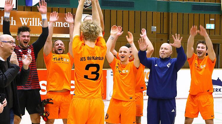 Der ATS Kulmbach hat zum elften Mal die Kulmbacher Hallenfußball-Stadtmeisterschaft gewonnen. Foto: Monika Limmer