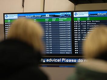 Anzeigetafel Flughafen