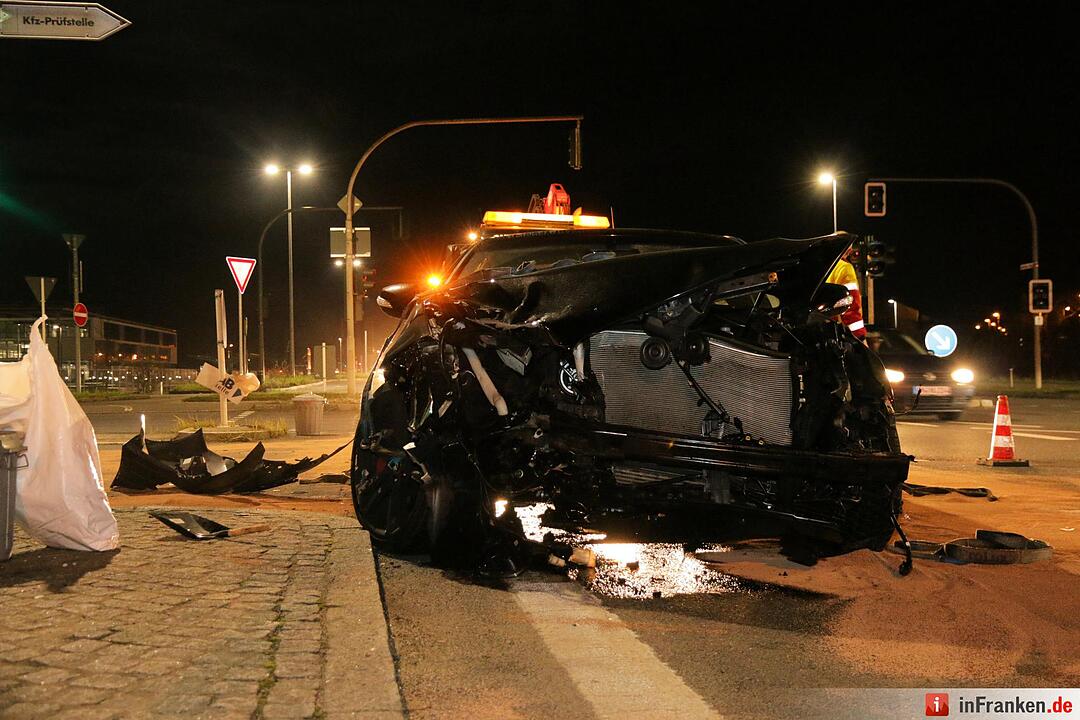 Frontalkollision auf Berliner Ring