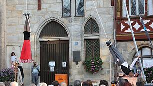 Einrücke vom Artistik-Festival ZirkArt in Forchheim