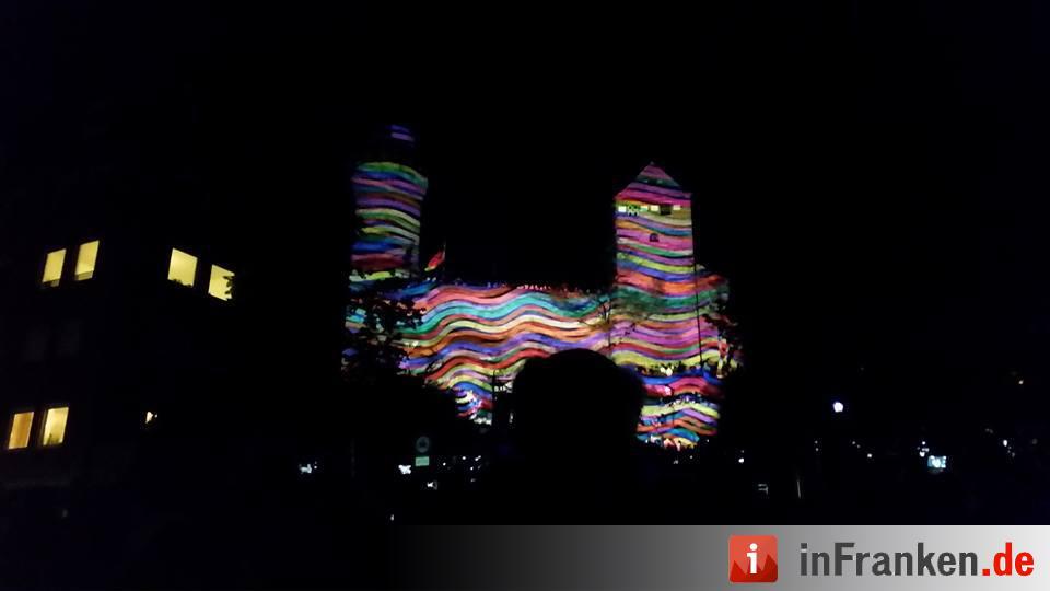 Eindrücke von der Blauen Nacht in Nürnberg