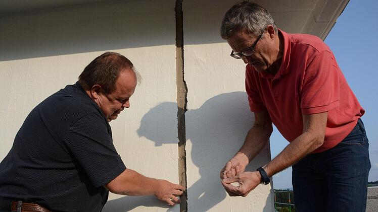 Sanierung der Frankenwaldhalle in Grafengehaig Foto: Dagmar Besand