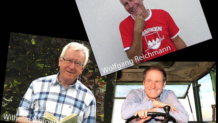Bei ihnen dreht sich alles um Ober-, Mittel- und Unterfranken.  Fotos: Archiv