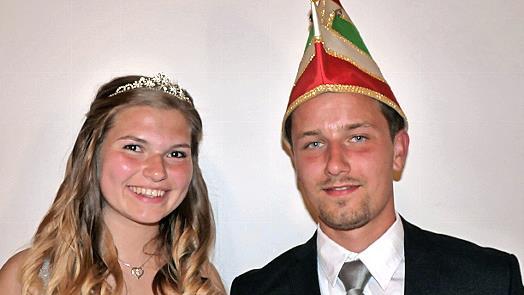 Neues Kehlbacher Prinzenpaar Nicol I. und Nico I.