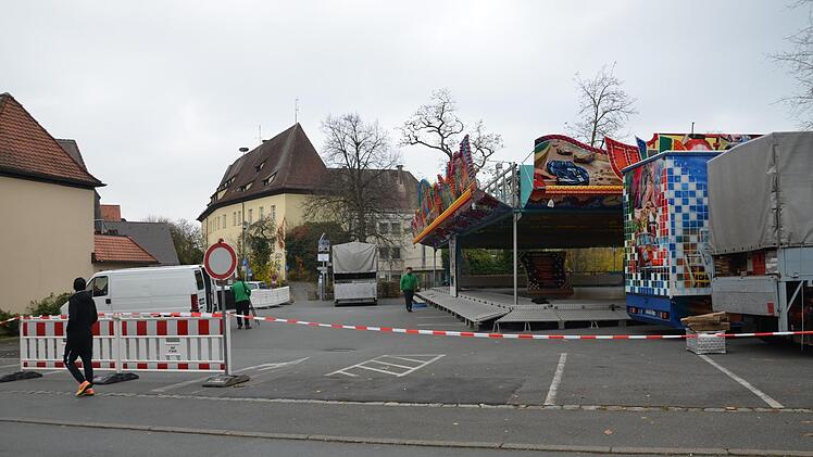 Autoscooter auf dem Hubmannparkplatz
