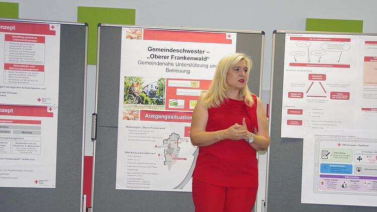 Bayerns Gesundheitsministerin Melanie Huml hob die Bedeutung des Modellprojekts für die ländliche Region hervor. Fotos: Heike Schülein