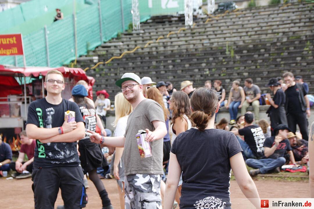 Rock im Park 2016 - Das Festivalgelände am Samstag