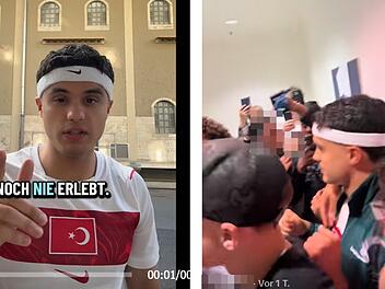W&uuml;rzburg: TikToker "Jackybarca" meldet sich nach Chaos-Besuch zu Wort
