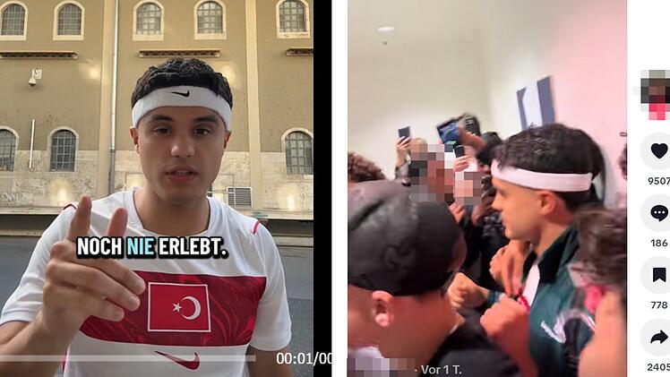 W&uuml;rzburg: TikToker "Jackybarca" meldet sich nach Chaos-Besuch zu Wort