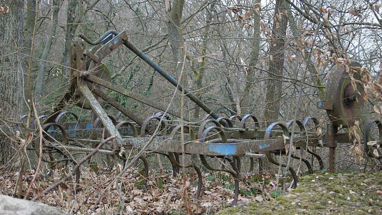 Kopfschüttelnd registrierten die Bauausschussmitglieder, was so alles auf städtischem Grund abgestellt wird. Foto: Sabine Weinbeer