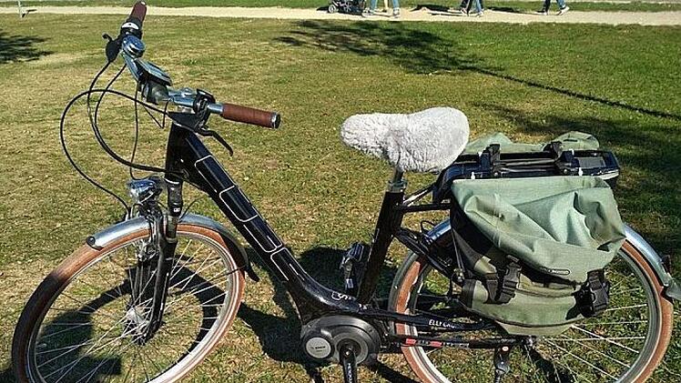 Die Frau war am Montagnachmittag mit einem schwarzen E-Bike unterwegs. Foto: Polizei