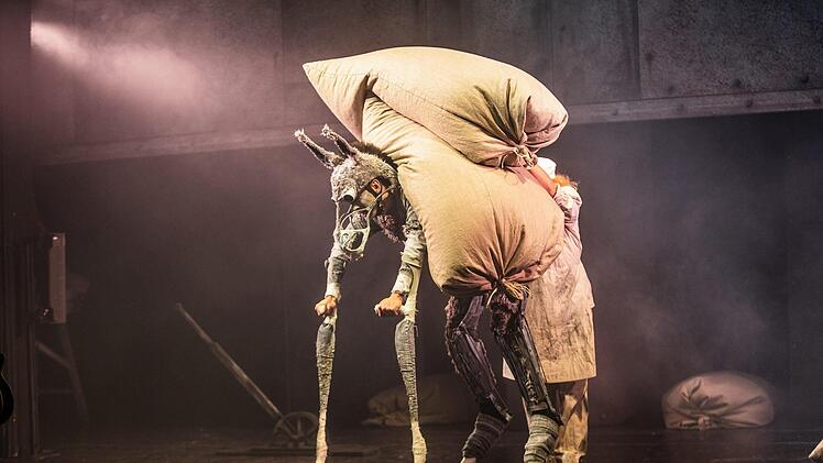 Vom Elend des Alters in die Lebensfreude: "Die Bremer Stadtmusikanten" am Landestheater Coburg. Sebastian Buff
