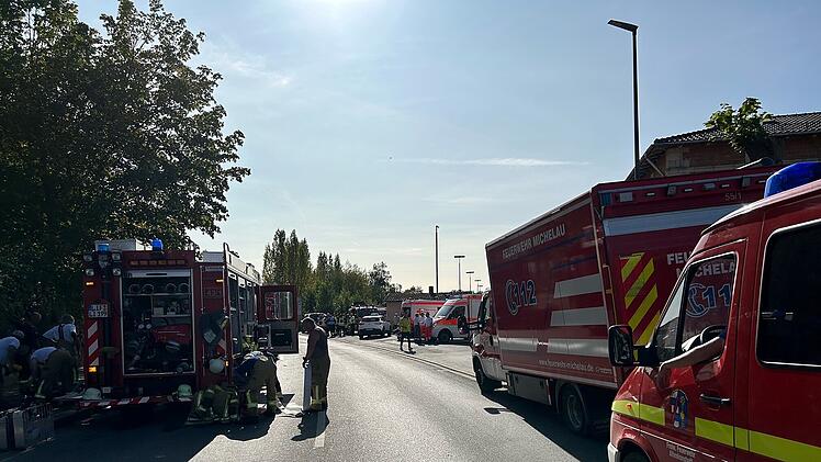Brand in Lichtenfels - Explosion gefährdet Feuerwehrleute