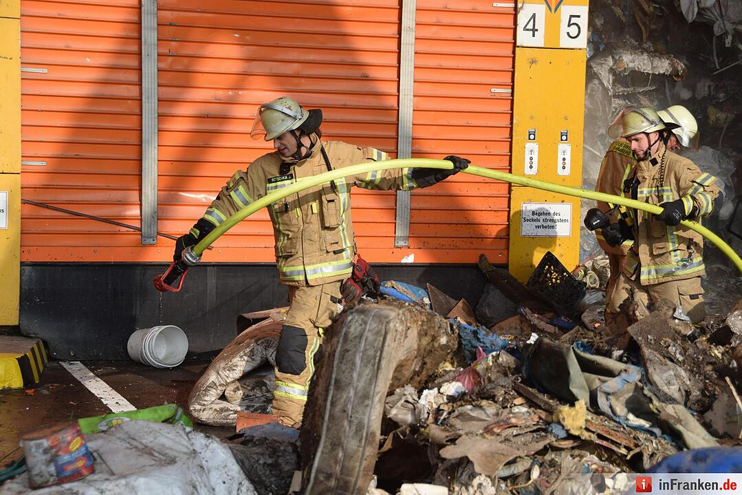 Brand in Müllheizkraftwerk