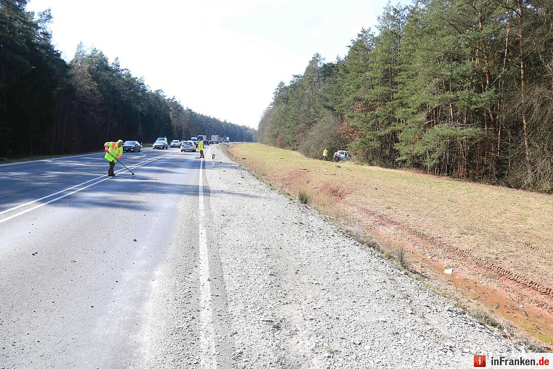 Unfall auf B505 bei Pommersfelden