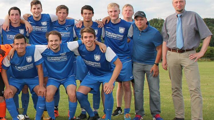 Die Siegermannschaft des FC Rentweinsdorf (II)