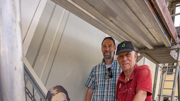 Coburg: Fertiges Wandgemälde überrascht mit einem Detail - "Reaktionen überwältigend"