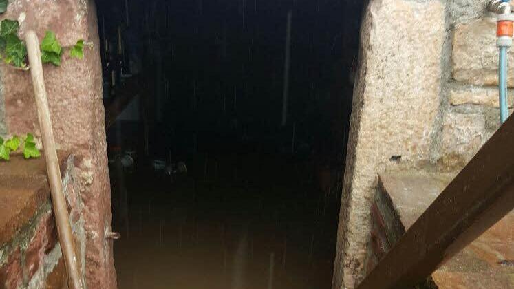 Mehrere Keller mussten ausgepumpt werden. Foto: privat