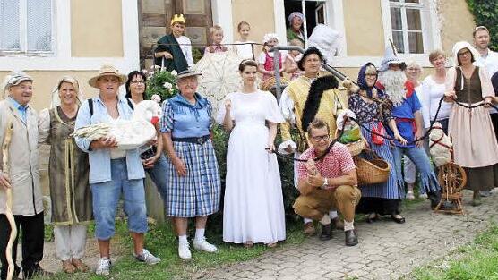 Sie haben die Märchen in Szene gesetzt.  Fotos: Gerda Völk