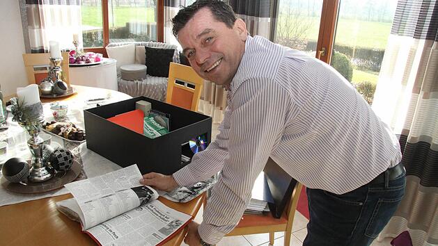 Erinnerungen: In der Bayernliga-Saison 1992/93 spielte Dieter Kurth (unser Bild) mit dem VfL Frohnlach im Willy-Sachs-Stadion. Am Ende sprang ein 1:1 heraus. Und wer machte in der Nachspielzeit per Elfmeter den Ausgleich f&uuml;r den VfL? Dieter Kurth.  Foto: Oliver Schikora
