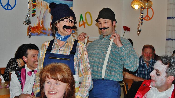 Beim Fasching in Gefäll war eine Menge geboten. Foto: Sigismund von Dobschütz