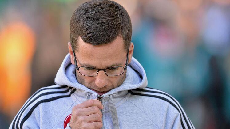 Abgang: Michael Wiesinger. ist nicht mehr Trainer des 1. FC Nürnberg. Foto: dpa