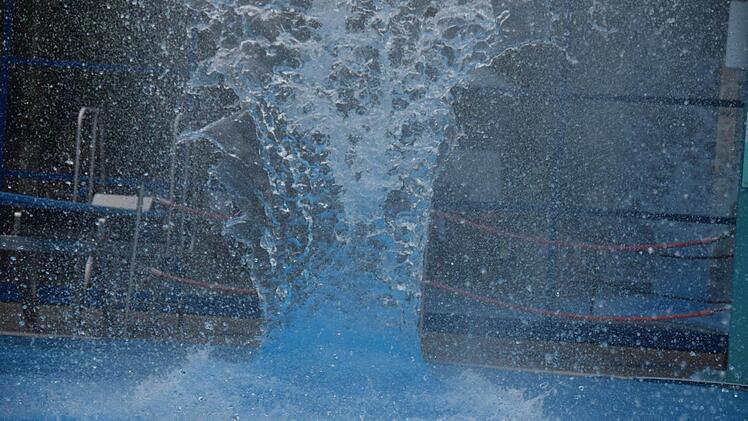 Wassertag beim Jugendfestival YouCo im Aquaria Freibad in CoburgFoto: Ronald Rinklef