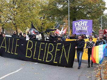 Wie vergangene Woche kommt es auch am Samstag, 31. Oktober, wieder zu Demonstrationen gegen Rechtsextremismus in Bamberg.  Foto: Riegerpress