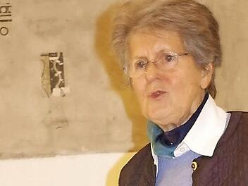 Freundlich, gütig, vehement und couragiert: Schwester Lea Ackermann in Kronach Foto: Heike Schülein
