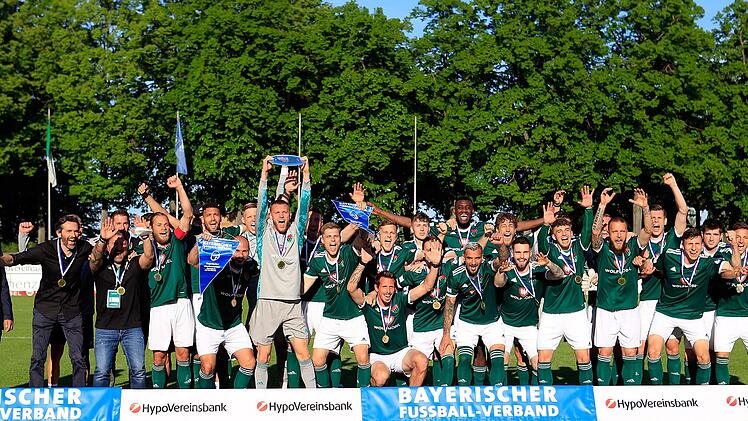 Bayerischer Amateurmeister: der FC 05 Schweinfurt. Frank Scheuring