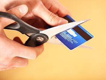 Girokarte, Chipkarte, Entsorgen, Chip, Elektromüll