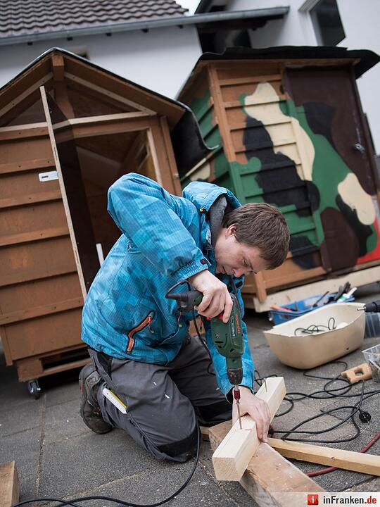 Wohnboxen für Obdachlose