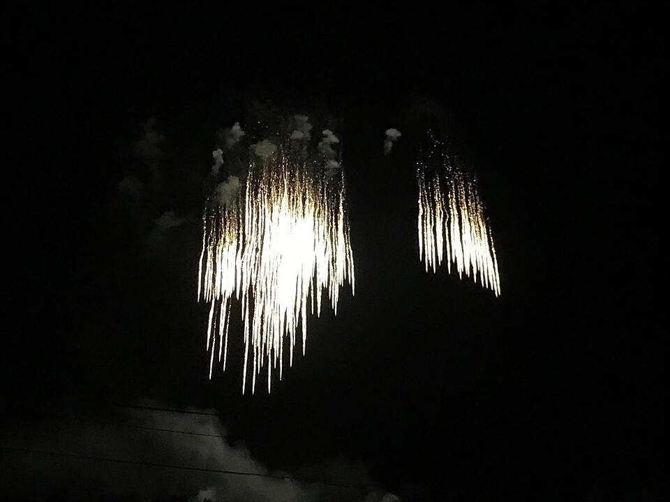 Brillantfeuerwerk zum Kronacher Freischießen