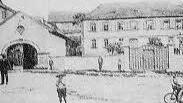 Diese historische Skizze zeigt das Fischerhaus und die alte Metzgerei. Foto: Schmidt