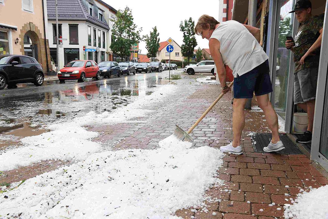 Bamberg: Unwetter hinterlassen massive Schäden