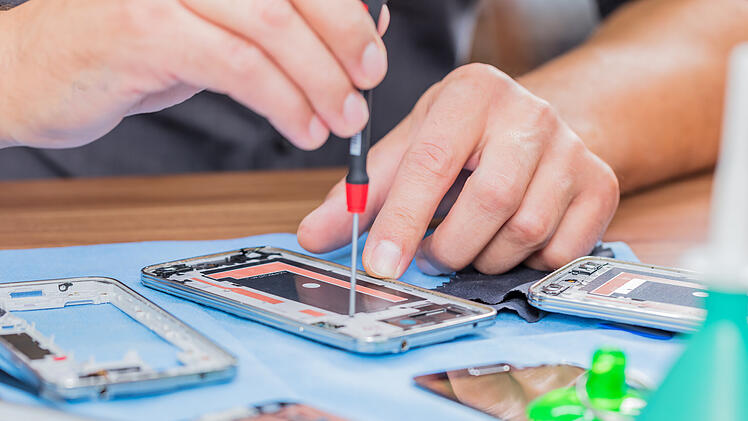 Akku tauschen, Smartphone, Handy