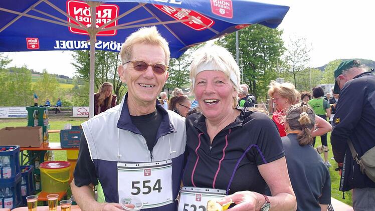 Norbert Latsch und Dagmar Rill sind "eingefleischte Läufer".  Fotos: Stephanie Elm