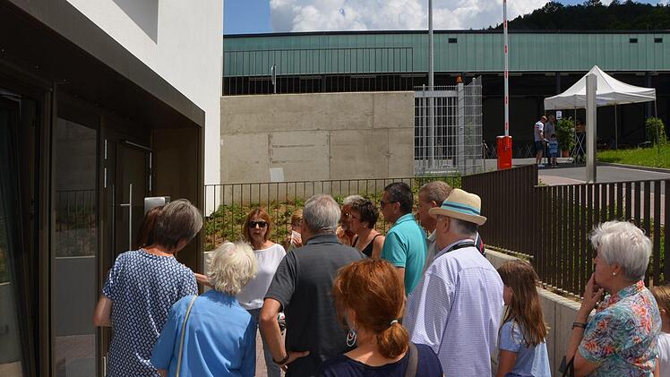 Eindrücke vom Tag der offenen Tür im neuen Domizil der Bad Kissinger Stadtwerke.  Foto: Peter Rauch