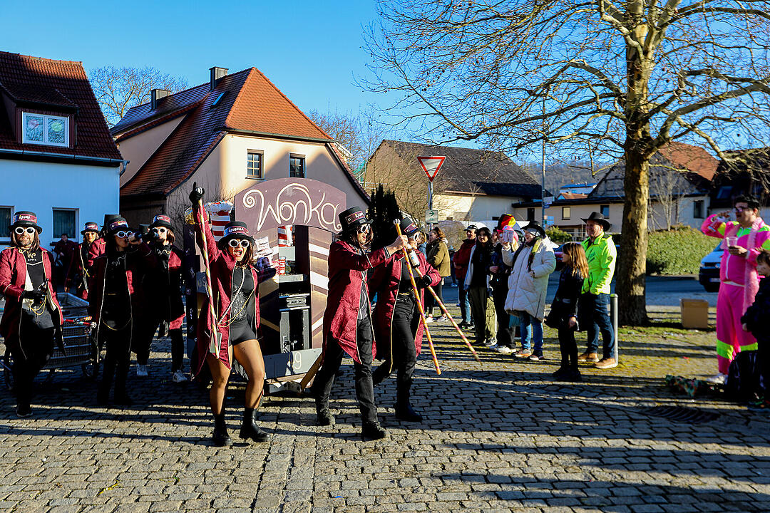 Fasching in Sand am Main!