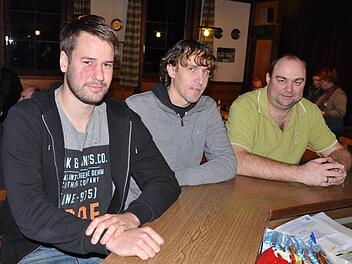Das Führungstrio des SV Rothhausen (von links): Fabian Wiener, Markus Röß und Bernd Müller Foto: Daniel Wiener