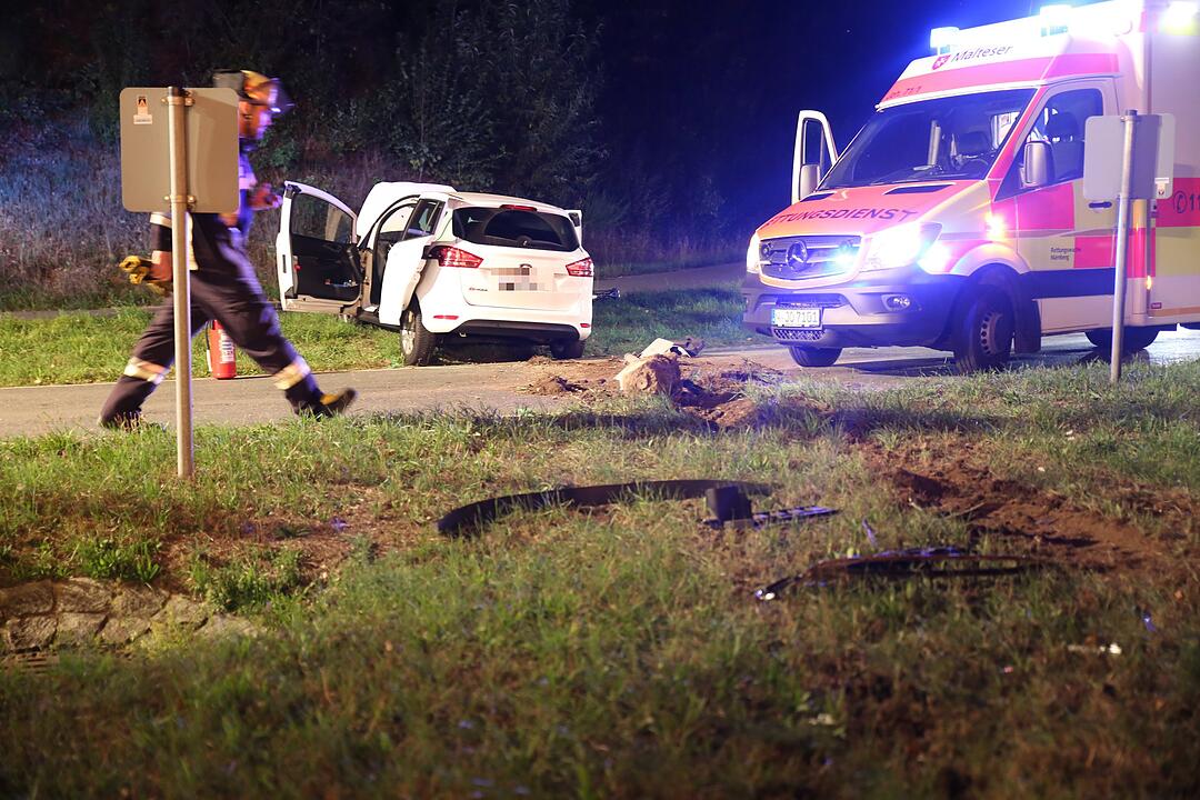 Vier Schwerverletzte bei Unfall nahe Wendelstein